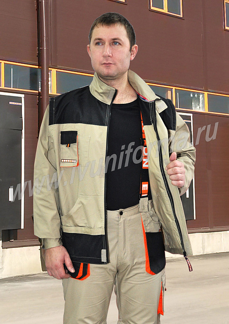 Куртка рабочая мужская арт. Р-01-214-ТВ