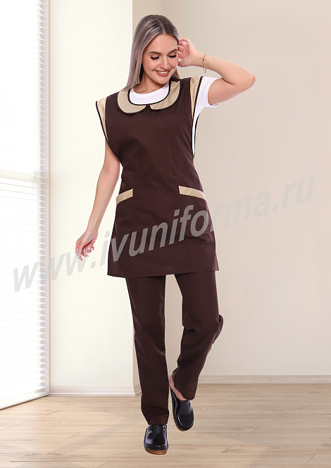 Фартук женский арт. УН-04-02-ТС